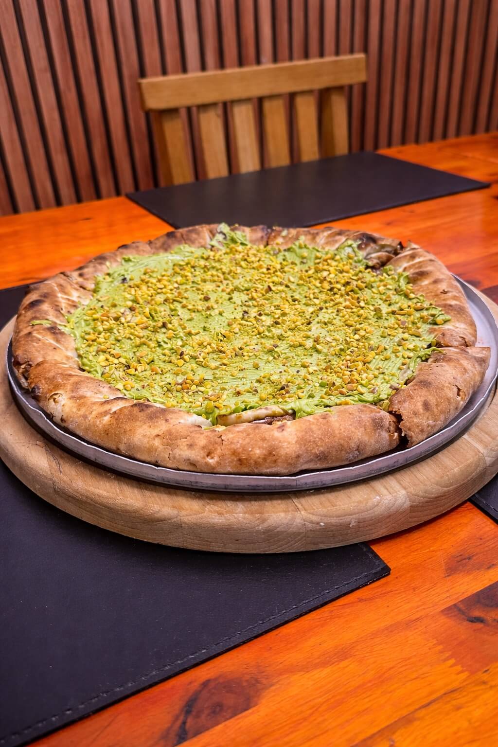 Pizza de pistache Don Lek