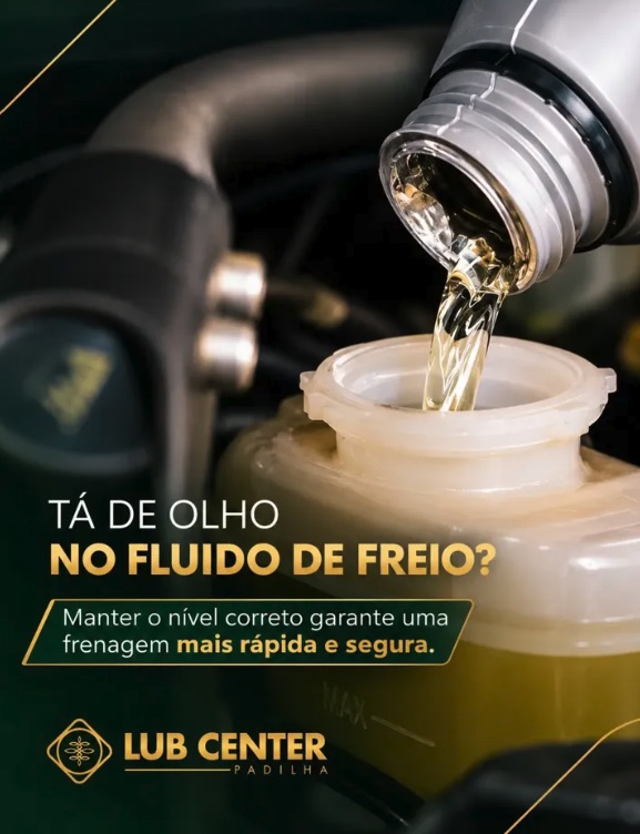 Peça de feed Lubcenter Padilha — fluido de freio